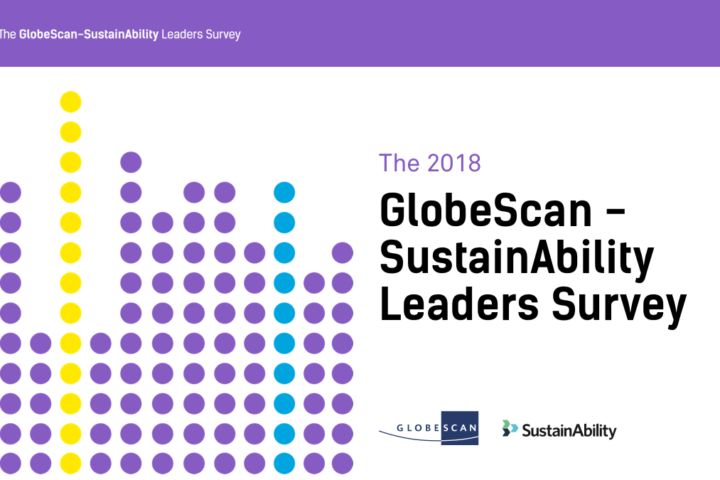 The 2018 GlobeScan/SustainAbility Sustainability Leaders Survey 2018 Sustainability Leaders
