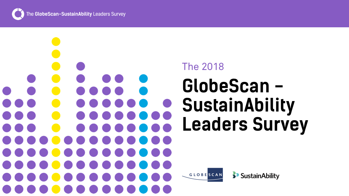 The 2018 GlobeScan/SustainAbility Leaders Survey | GlobeScan Report