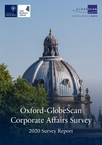 Oxford-GlobeScan Corporate Affairs Survey Report 2020