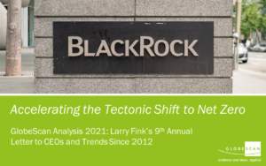 BlackRock Inc. Analysis of Larry Fink’s Annual Letter to CEOs 2021