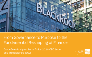 BlackRock Inc. Analysis of Larry Fink’s Annual Letter to CEOs 2020